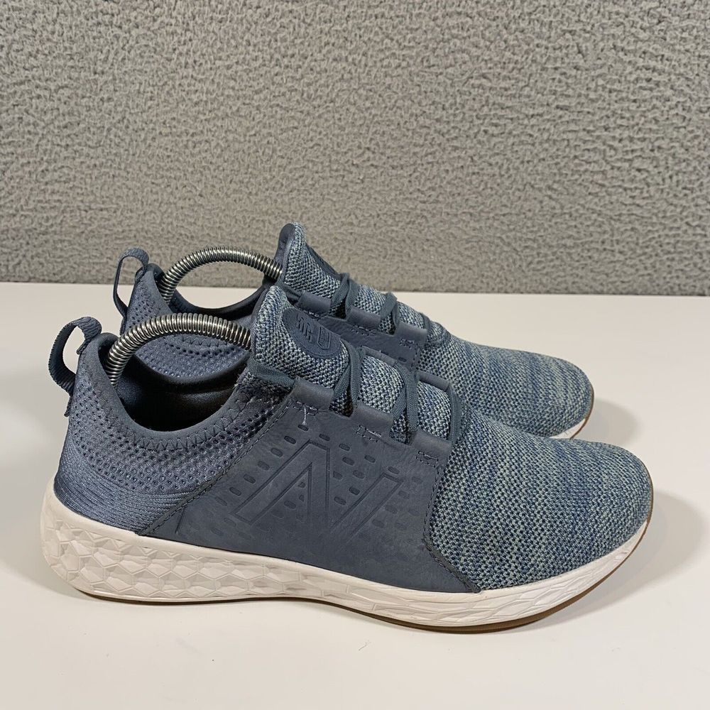New Balance Womens 11 FF Cruz WCRUZKG Blue White Running Shoes Sneakers